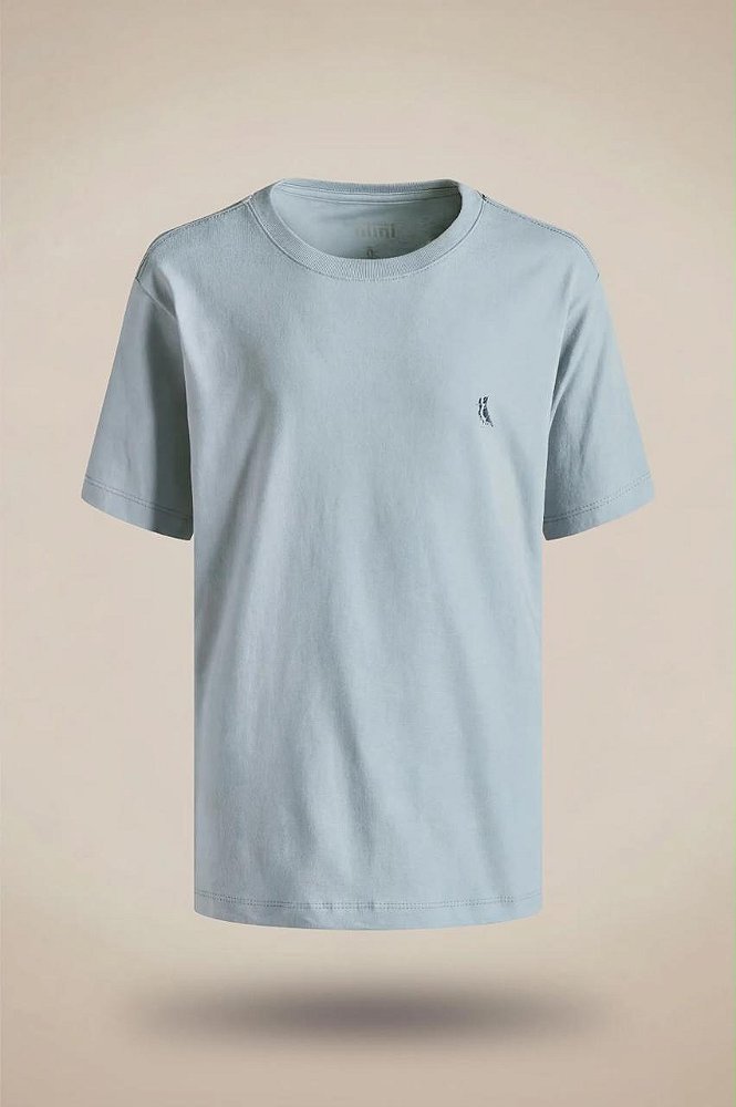 Camiseta Mini Reserva- Azul Estampa Pica Pau