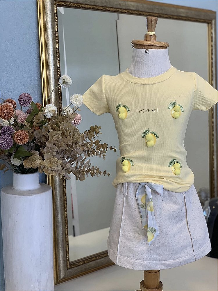 Conjunto Limão Siciliano Infanti