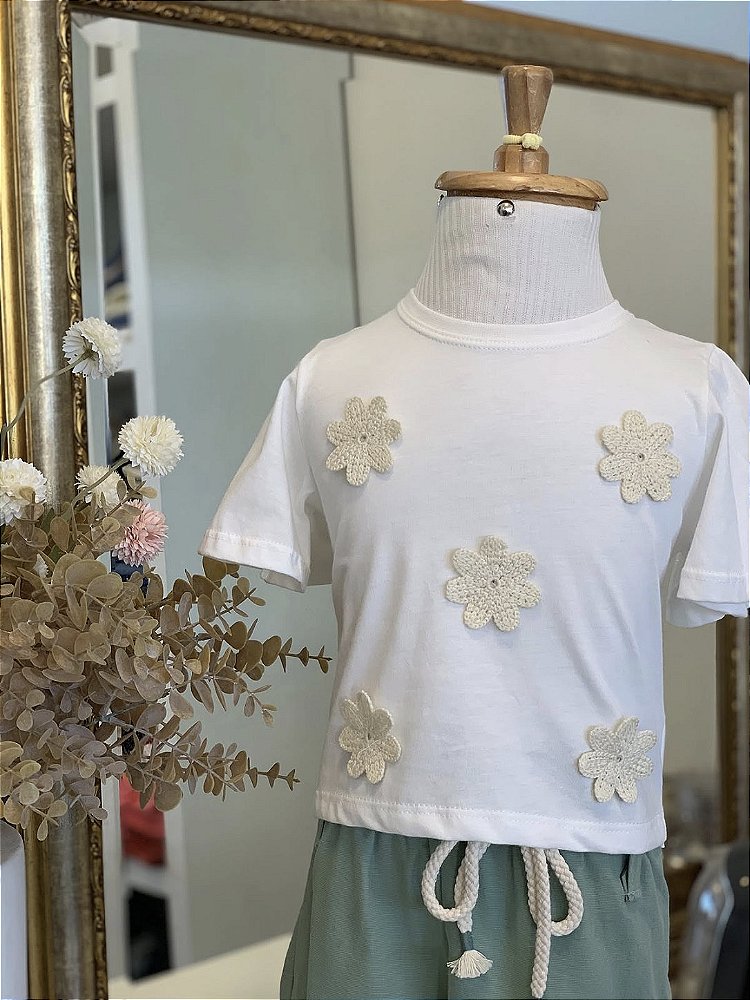 Conjunto Verde Abacate Infanti
