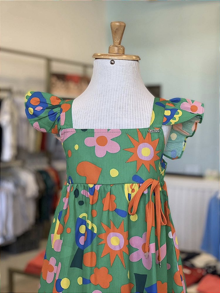 Vestido Bela Arte Florido