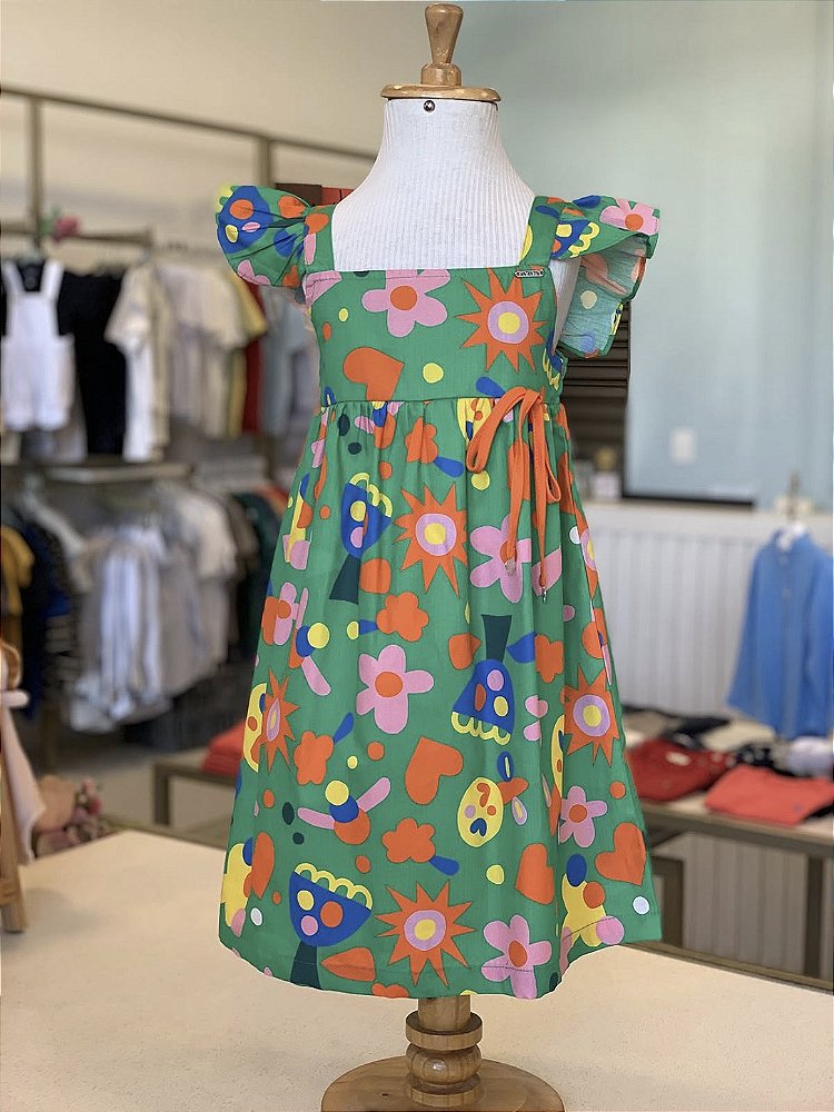 Vestido Bela Arte Florido