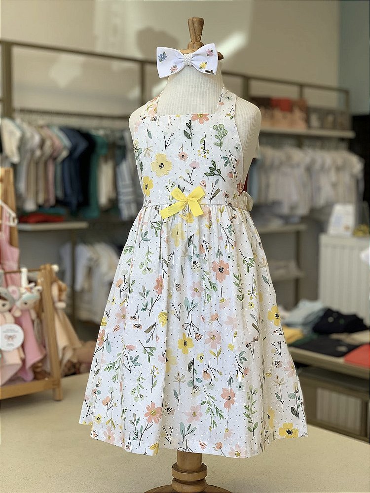 Vestido Encanto Campestre Colorido Roana