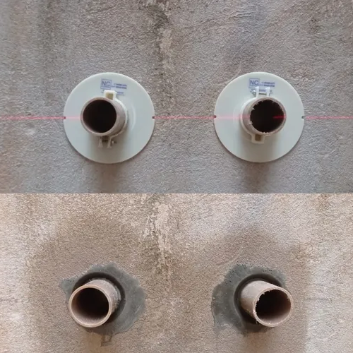 Flanges Para Grauteamento Horizontal De Tubos De 100mm - Membrana