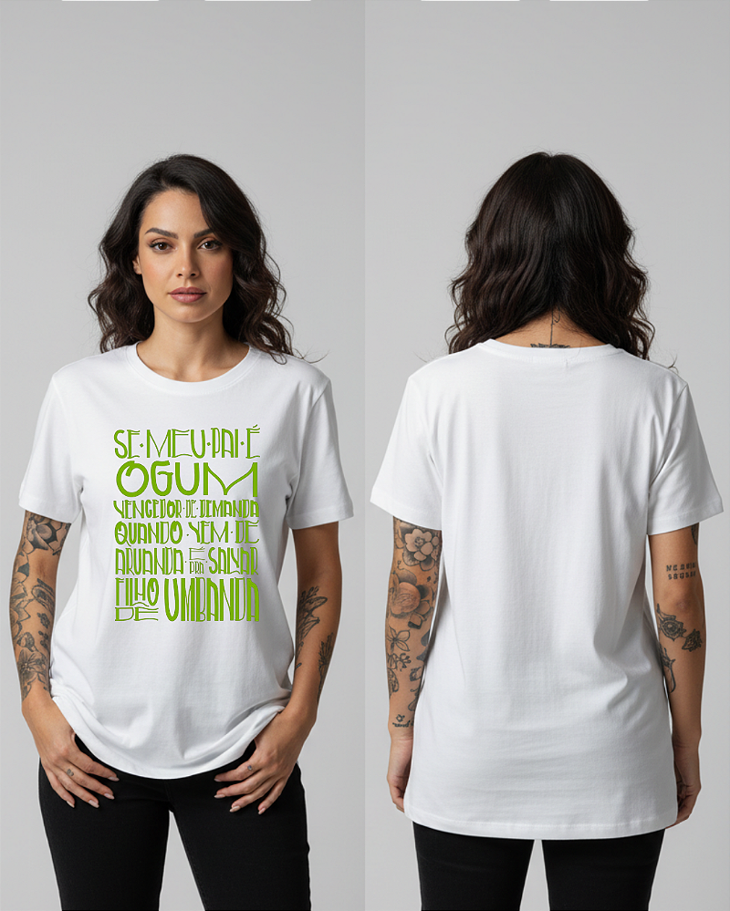 Camiseta Meu Pai Ogum