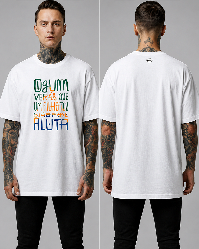 Camiseta Ogum na Luta