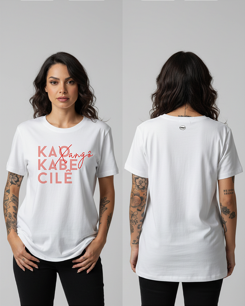 Camiseta Kaô Kabecilê Xangô