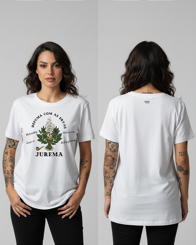 Camiseta Defuma com as ervas da jurema