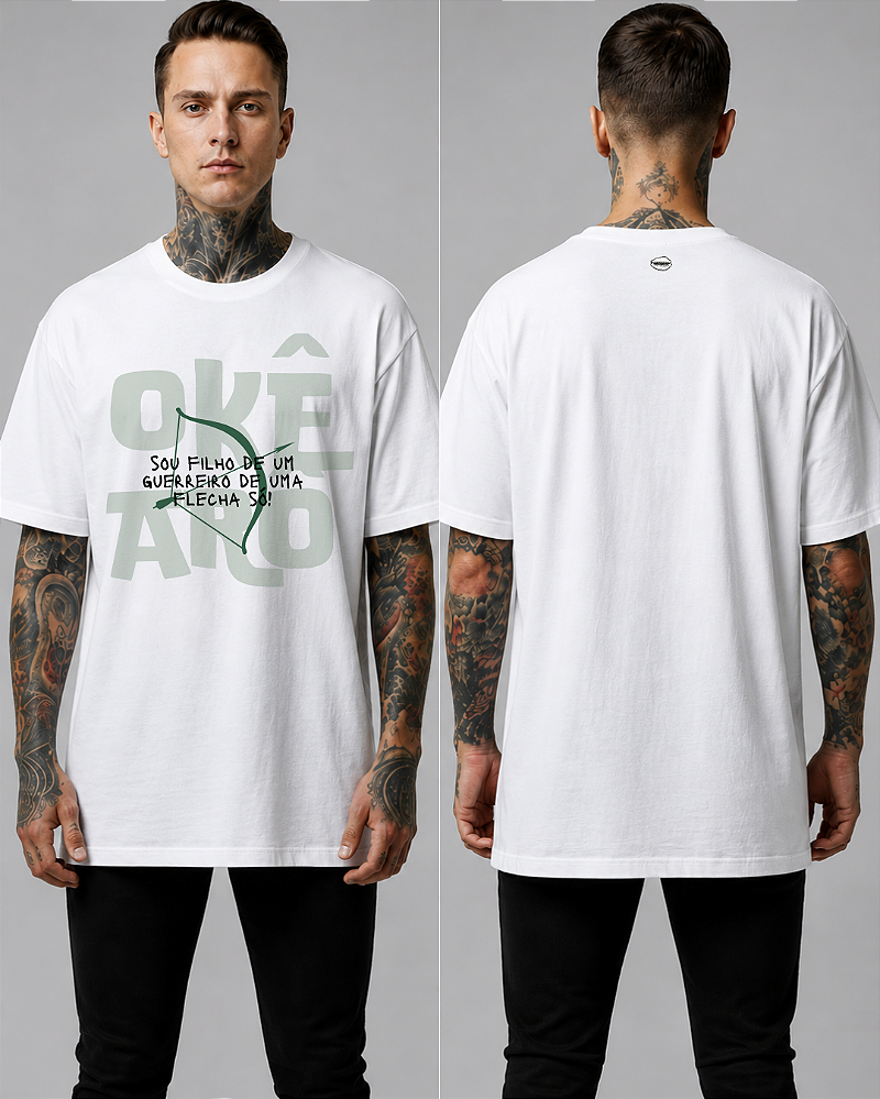 Camiseta Okê arô Oxóssi