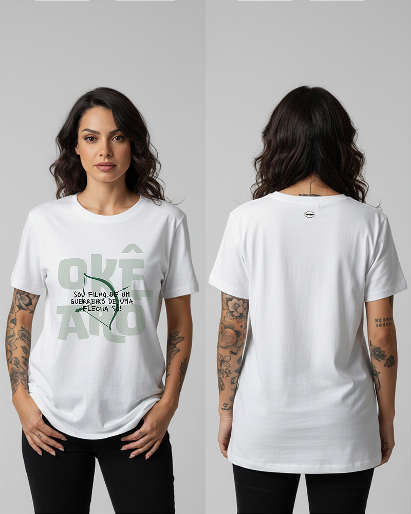 Camiseta Okê arô Oxóssi