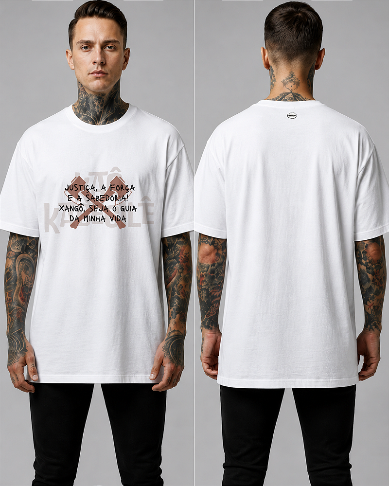 Camiseta Kaô Kabecilê Xangô
