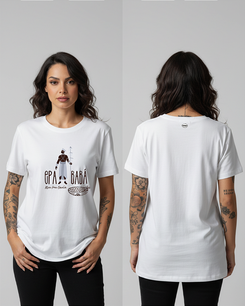 Camiseta Epa babá meu pai Oxalá
