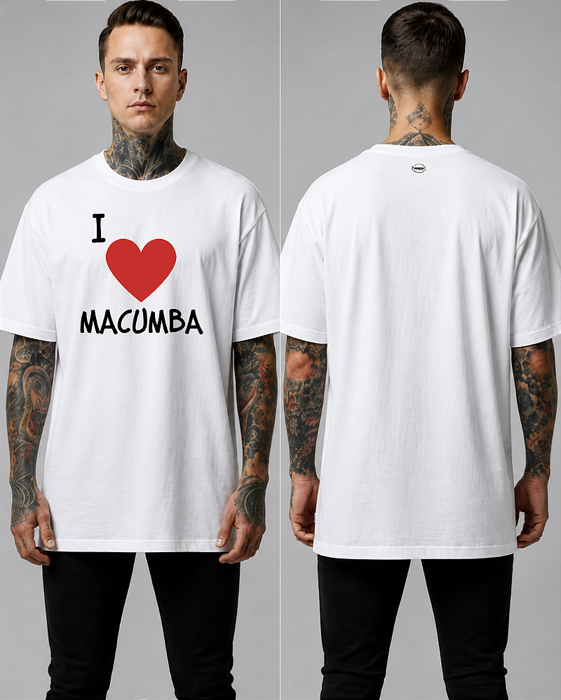 Camiseta I LOVE MACUMBA