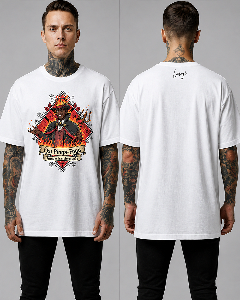 Camiseta Exu Pinga Fogo