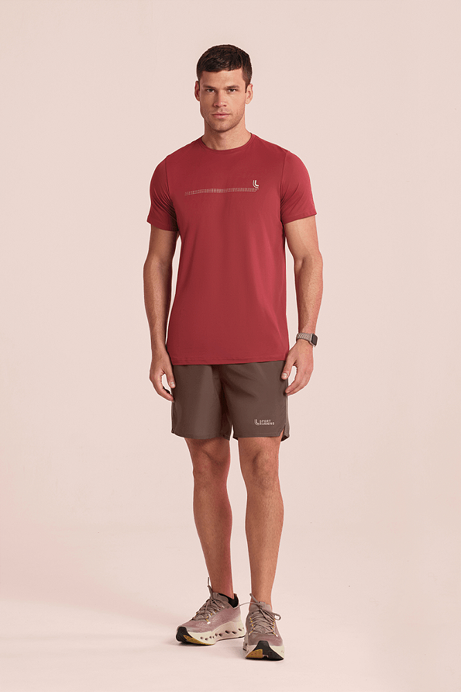 T-SHIRT POLIAMIDA BASICA MASC 77053