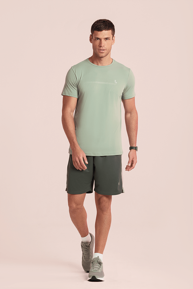 T-SHIRT POLIAMIDA BASICA MASC 77053