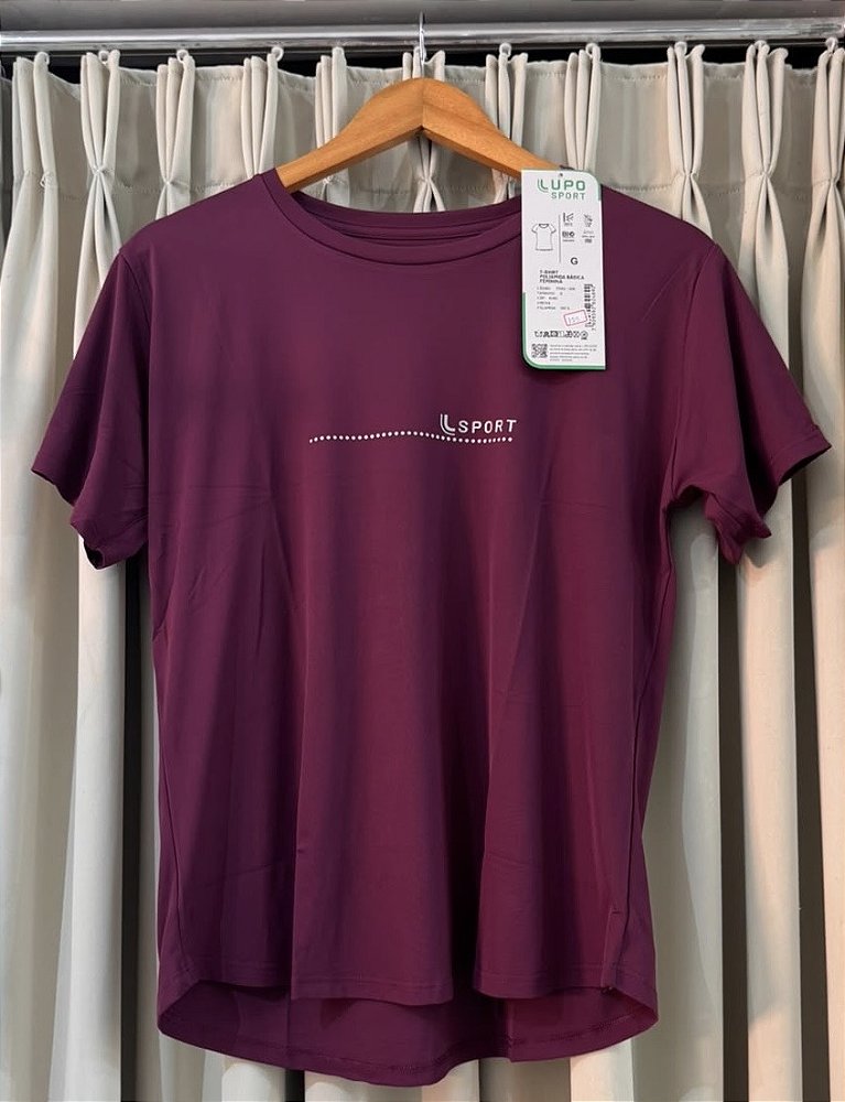 T-SHIRT BÁSICA FEMININA LUPO 77052