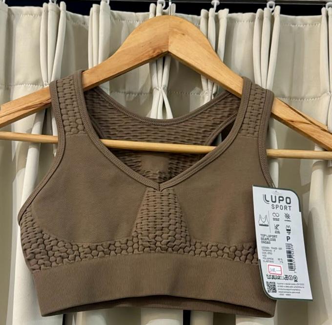 TOP LSPORT SEAMLESS ONDAS LUPO 73403