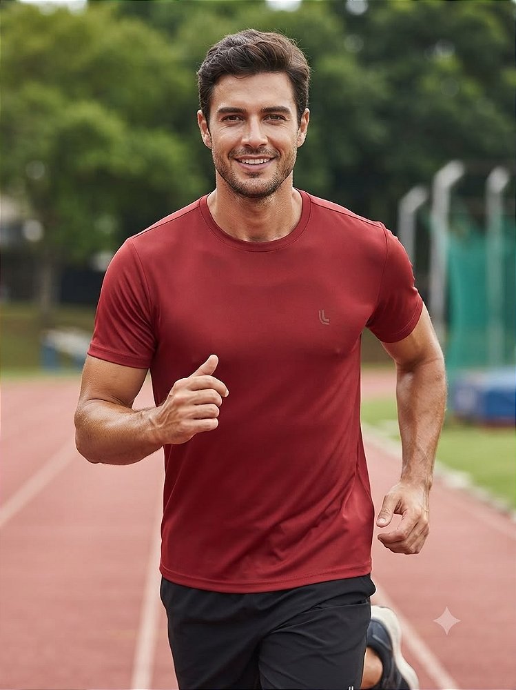 T-SHIRT LSPORT AM BASIC CORE FIT LUPO 77285-0021