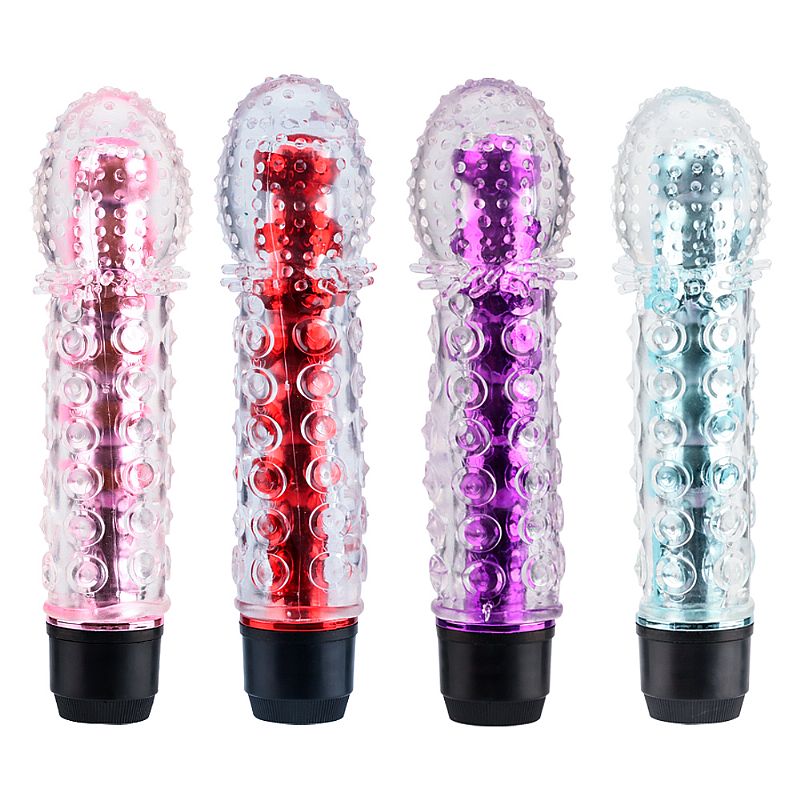 Vibrador Personal com Capa Texturizada Jelly