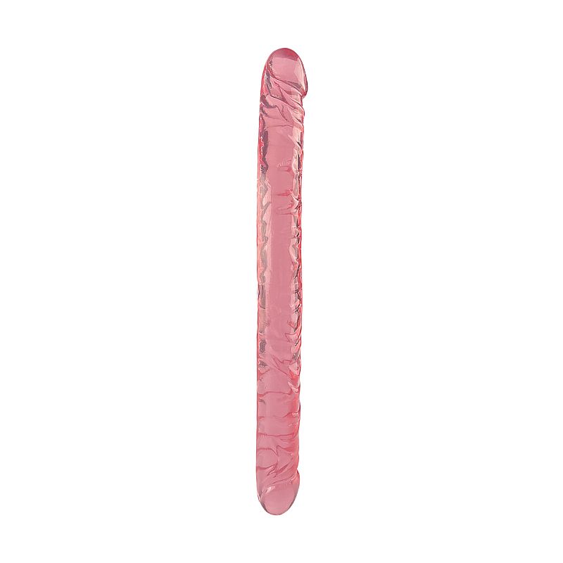 Dildo Duplo Realístico Flexível Ponta Dupla 33,5cm