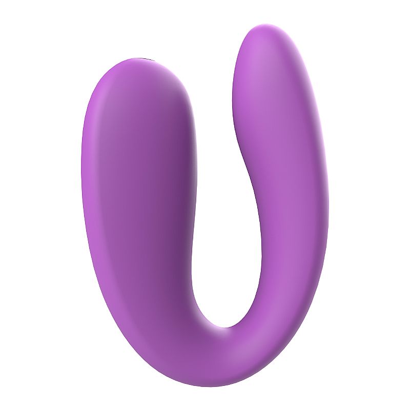 Vibrador de Casal Flexível Vebe S-Hande Formato em U à Bateria