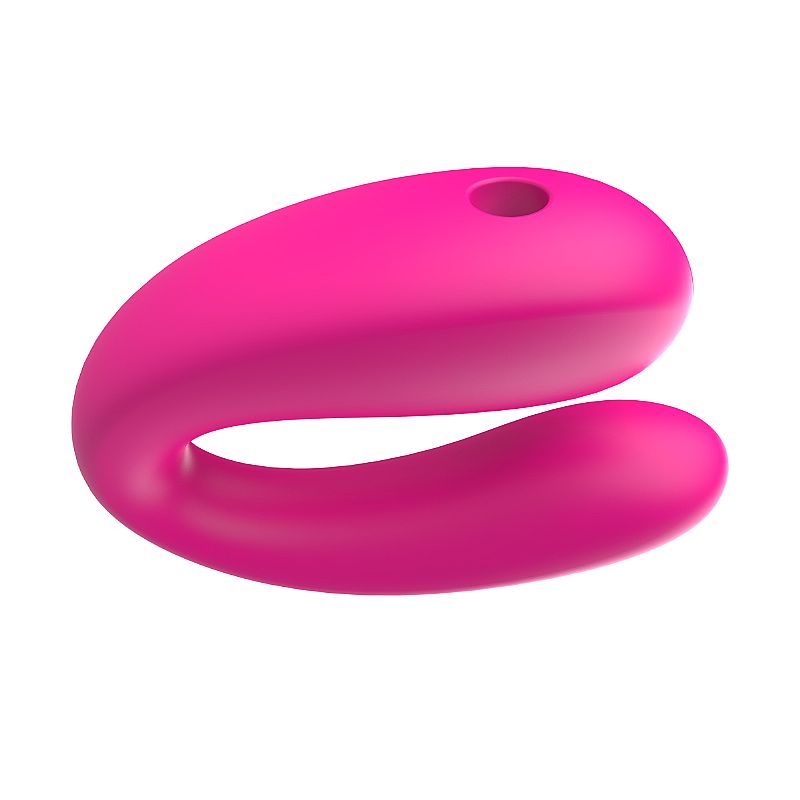 Vibrador de Casal Flexível Vebe S-Hande Formato em U à Bateria