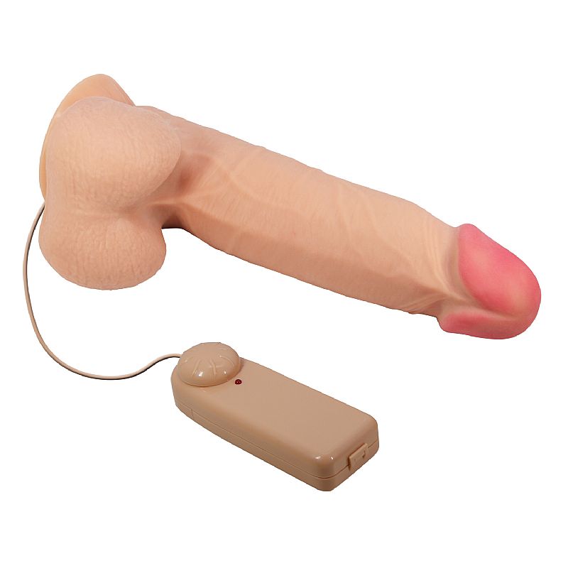 Dildo Pênis Realista com Pele Deslizante Sliding Skin 21,8cm Baile Vibrador