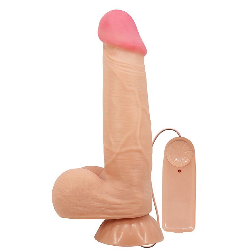 Dildo Pênis Realista com Pele Deslizante Sliding Skin 21,8cm Baile Vibrador
