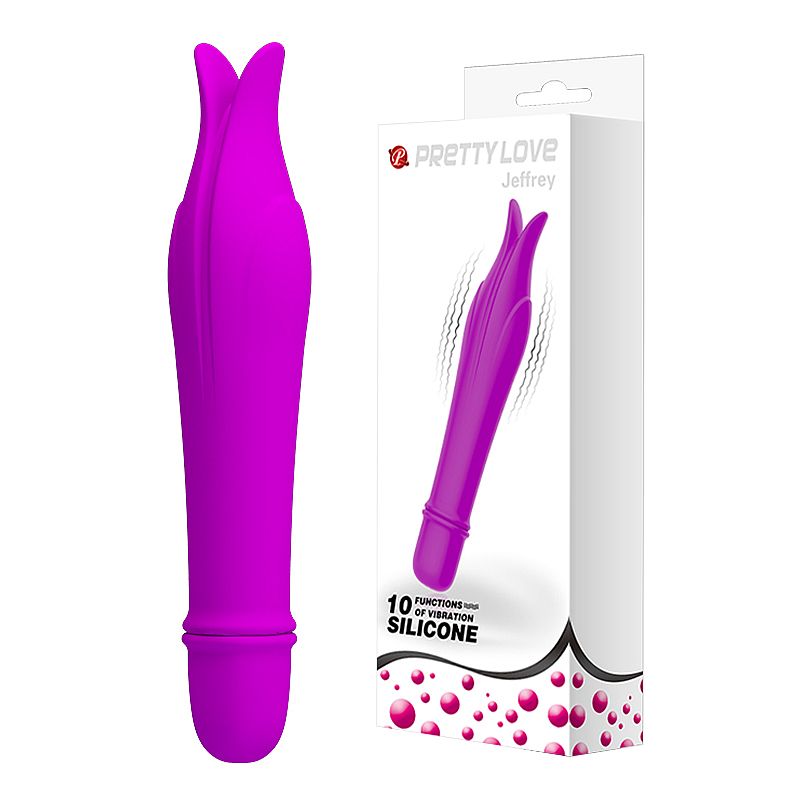 Mini Vibrador de Silicone 10 Funções Edward Pretty Love a Pilha