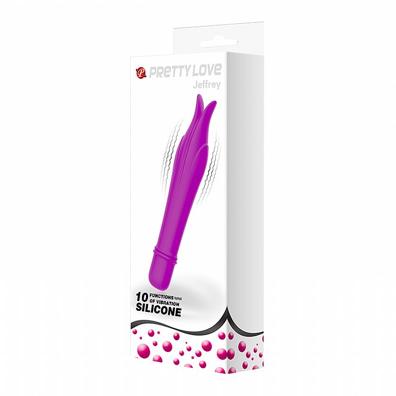Mini Vibrador de Silicone 10 Funções Edward Pretty Love a Pilha
