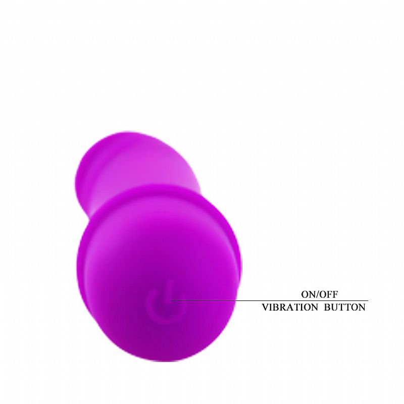 Vibrador Realista de Silicone 10 Funções Beck Pretty Love a Pilha