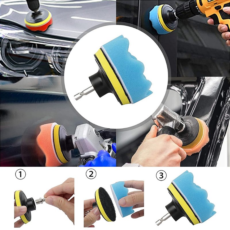 Kit Completo de Limpeza Automotiva
