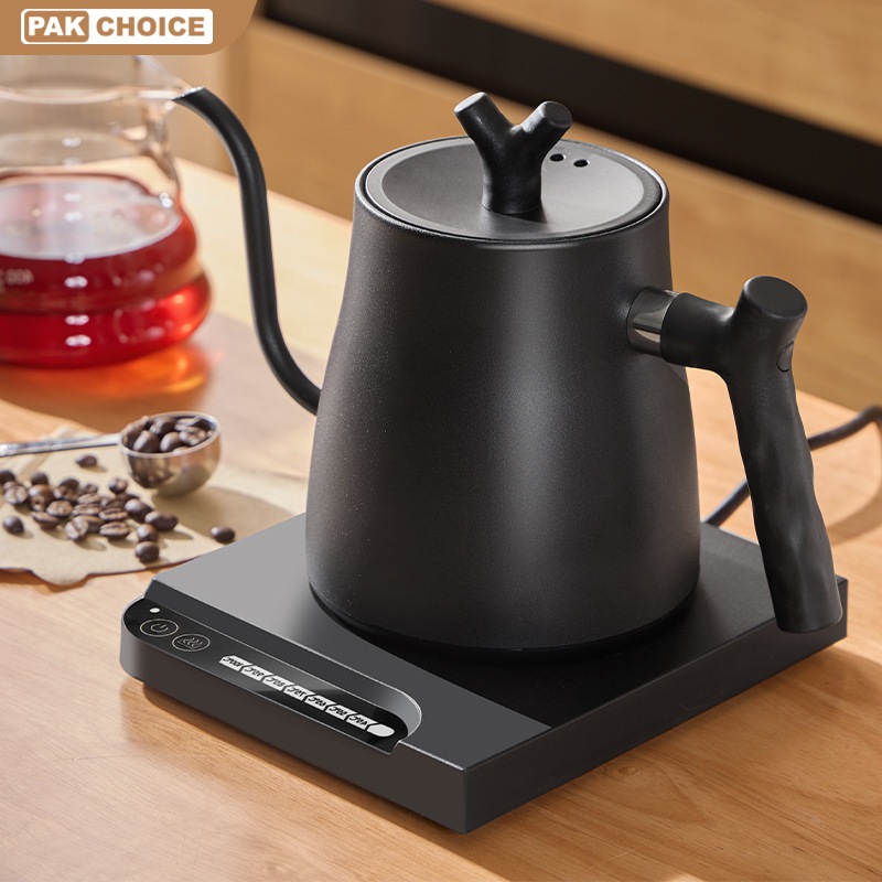 Chaleira Elétrica Premium em Inox com Bico Fino para Café Especial