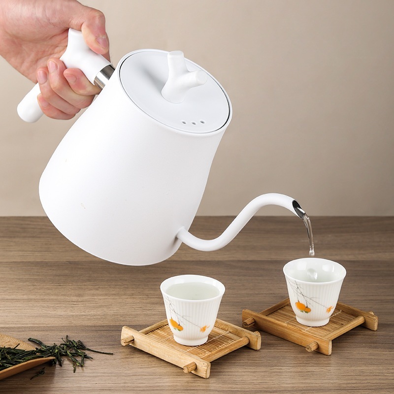 Chaleira Elétrica Premium em Inox com Bico Fino para Café Especial
