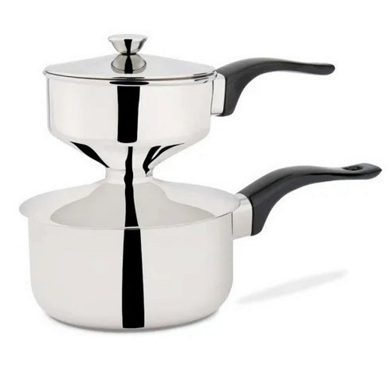 "Mini Cuscuzeira Individual Aço Inox Premium Importado"