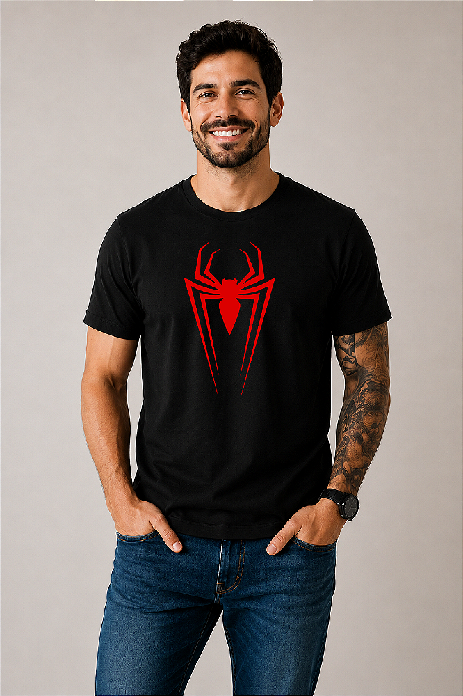DUPLICADO - Camiseta Algodão Premium Estampa Justiceiro