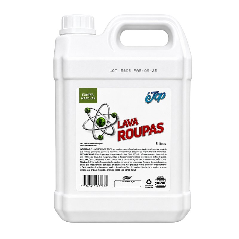 Lava Roupas É Top 5L