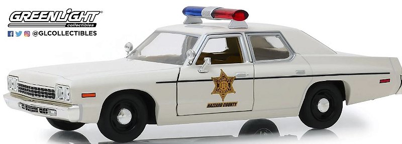 1/24 GREENLIGHT 1975 DODGE MONACO HAZZARD COUNTY SHERIFF