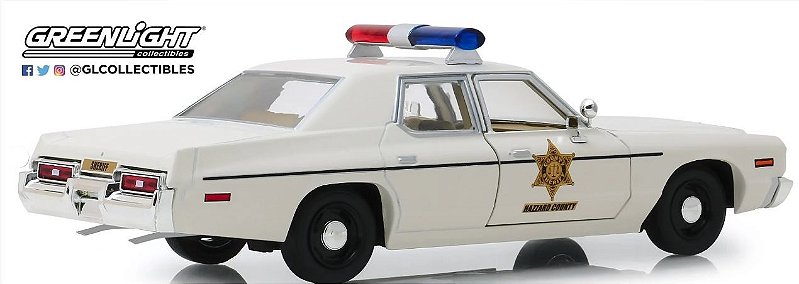1/24 GREENLIGHT 1975 DODGE MONACO HAZZARD COUNTY SHERIFF