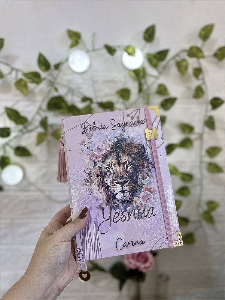 Bíblia Média ARC - Letra Média Capa Leão Yeshua
