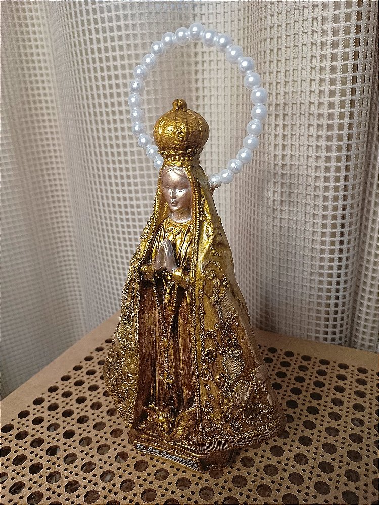 Estátua Nossa Senhora Aparecida Dourada