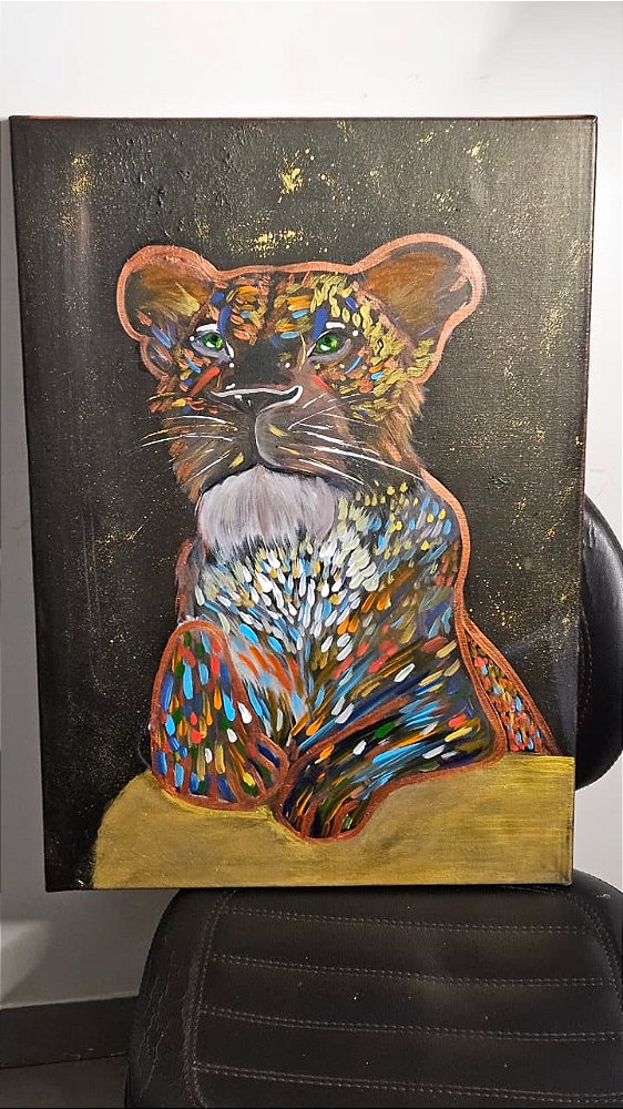 Pintura sobre tela acrílica