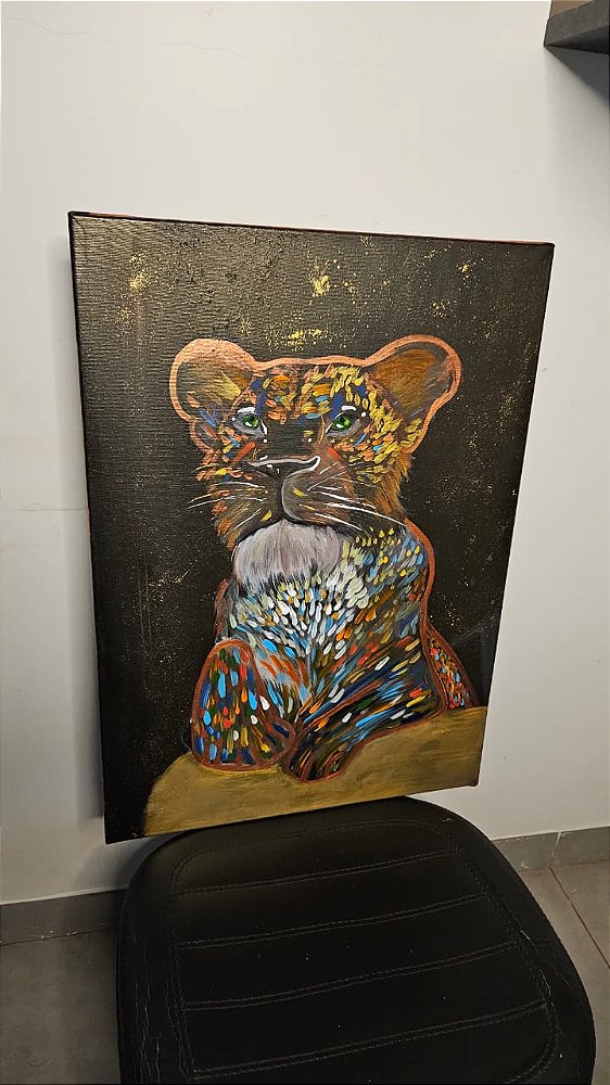 Pintura sobre tela acrílica