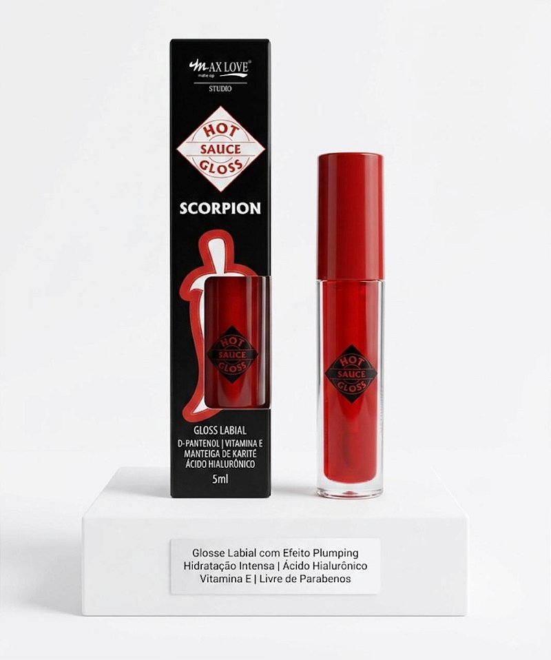 Gloss Labial Hot Sauce Scorpion