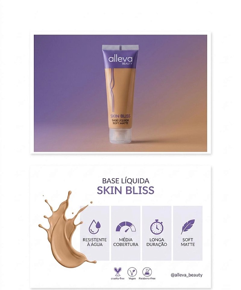 Base Líquida Matte Skin Bliss