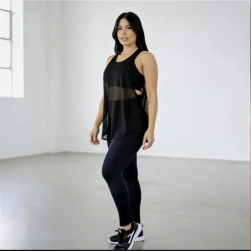 Regatão Tule Premium Feminino KINESSE