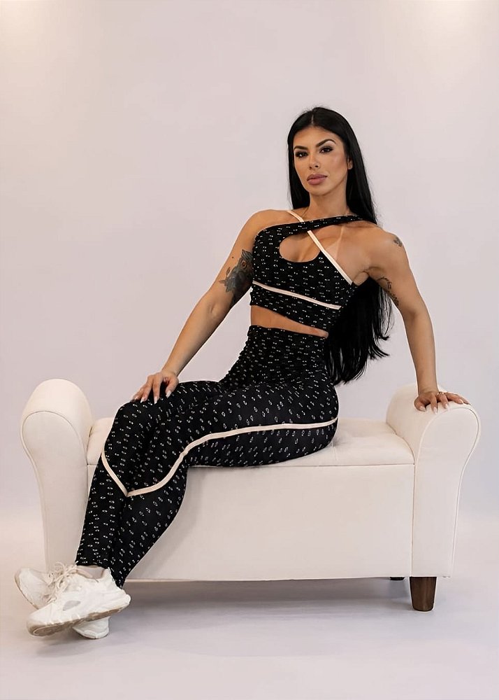 CONJUNTO NOIRE TRANSVERSO CORAÇÃO