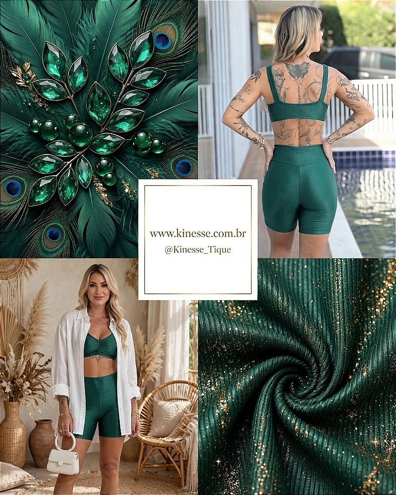 CONJUNTO ESSÊNCIA KINESSE - O Básico Bem Feito