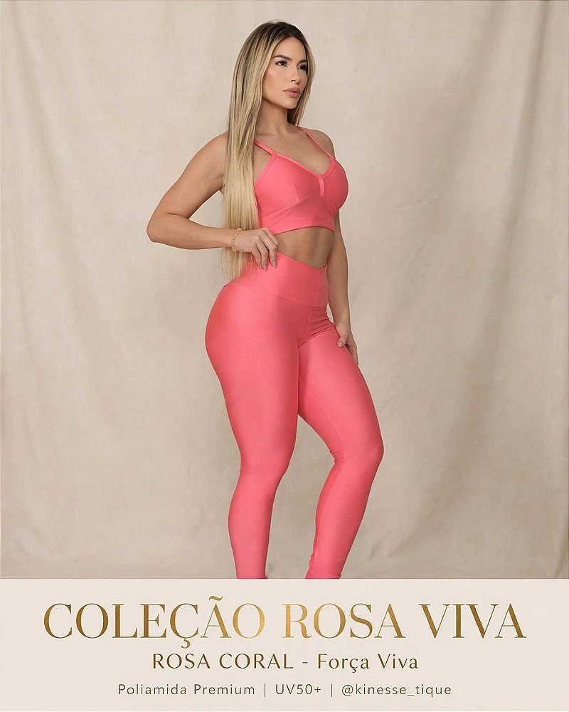 COLEÇÃO ROSA VIVA - OUTUBRO ROSA KINESSE