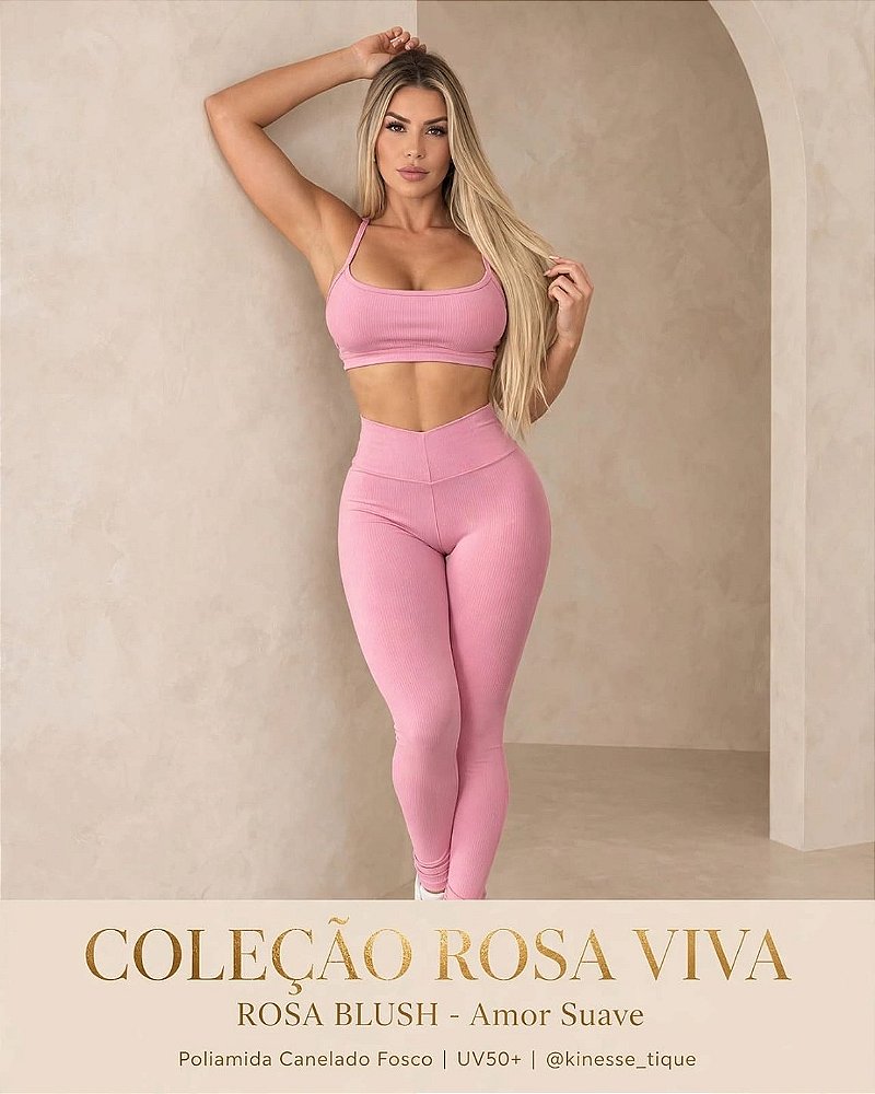 COLEÇÃO ROSA VIVA - OUTUBRO ROSA KINESSE
